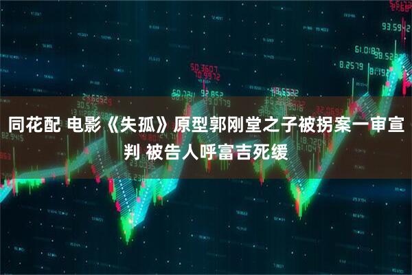 同花配 电影《失孤》原型郭刚堂之子被拐案一审宣判 被告人呼富吉死缓